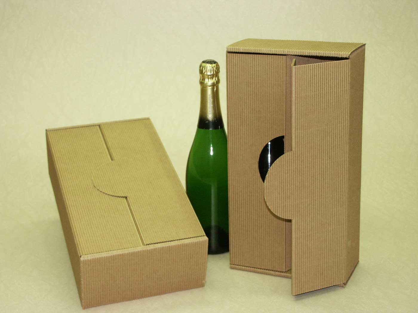 étuis carton pour bouteilles